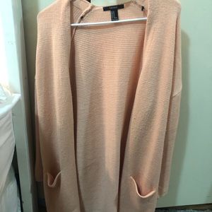 Light pink forever 21 oversized sweater